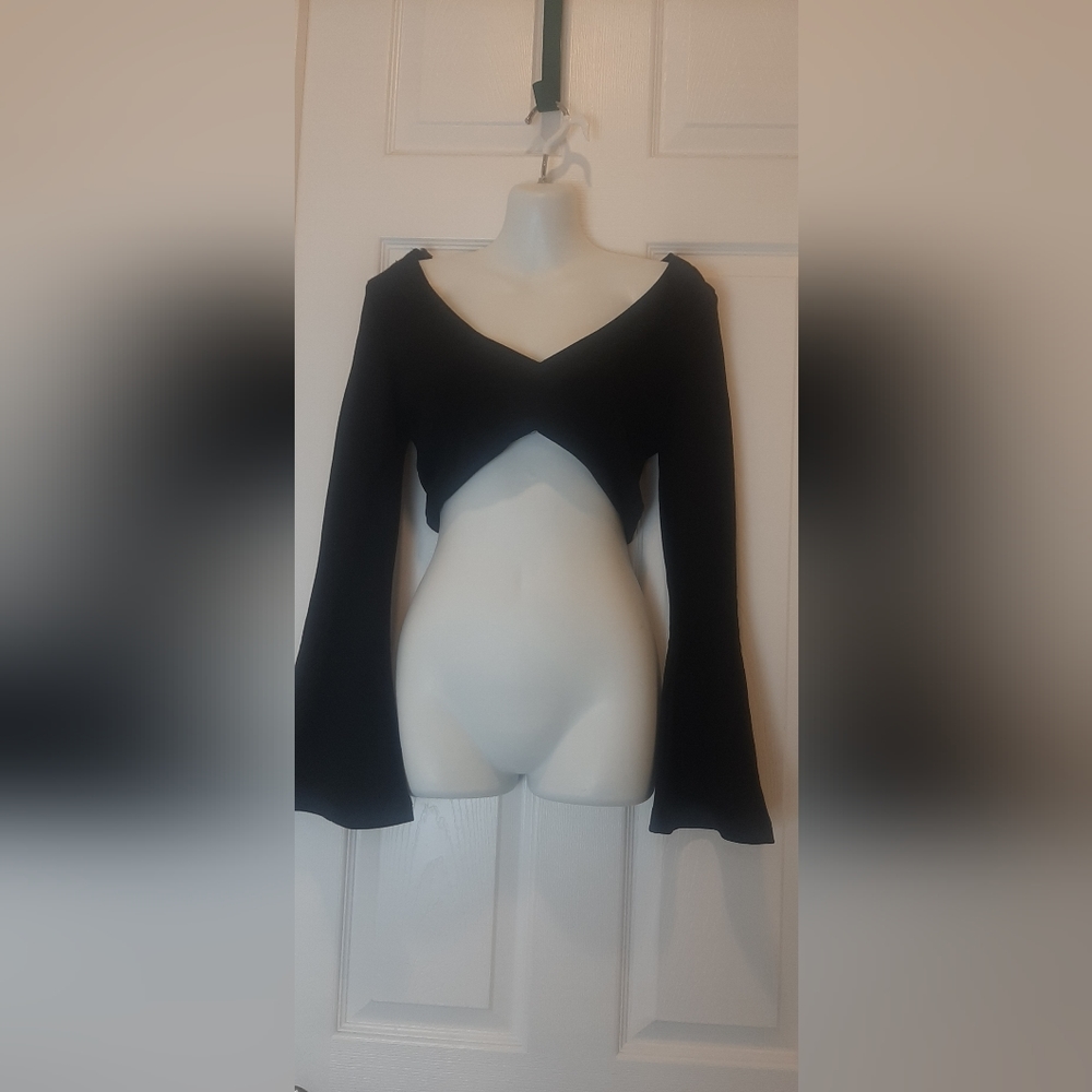 Xoxo bell bottom blouse